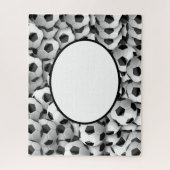 サッカーパーソナライズされたをテーマにした ジグソーパズル (縦)