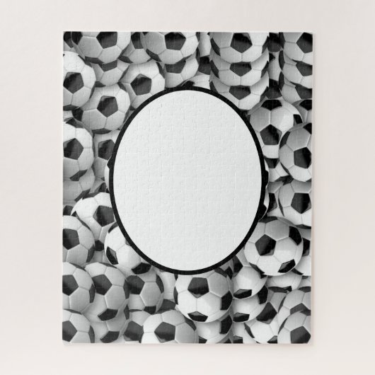 サッカーパーソナライズされたをテーマにした ジグソーパズル (縦)