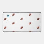 サッカーパーソナライズされたをテーマにした デスクマット (正面)