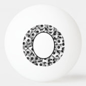 サッカーパーソナライズされたをテーマにした 卓球ボール (裏面)