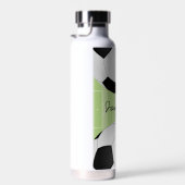 サッカーパーソナライズされたウォーターボトル – カスタムスポーツ ウォーターボトル (右面)