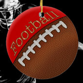 サッカーパーソナライズされたオーナメント名、チーム、番号 セラミックオーナメント