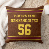サッカーパーソナライズされたギフトアイディア、サッカー枕 クッション (ブランケット)