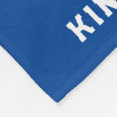 サッカーパーソナライズされたギフトフリースブランケット フリースブランケット (角)