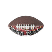 サッカーパーソナライズされたギフト、チームギフト、サッカー アメリカンフットボール (正面)