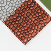 サッカーパーソナライズされたクラシックフリースブランケット フリースブランケット (角)