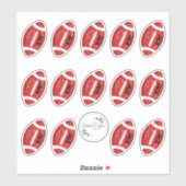 サッカーパーソナライズされたチームのサッカーシール シール (シート)