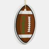 サッカーパーソナライズされたチームのスポーツ セラミックオーナメント (右)