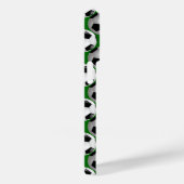 サッカーパーソナライズされたパターンのサッカーボール Case-Mate iPhoneケース (裏面 / 右)