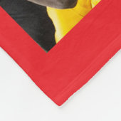 サッカーパーソナライズされたフォトコラージースポーツ フリースブランケット (角)