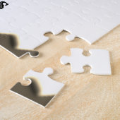 サッカーパーソナライズされたホリデーギフトジグソーパズル ジグソーパズル (側面)