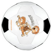 サッカーパーソナライズされたボールおもしろい子供へ サッカーボール (回転)