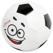 サッカーパーソナライズされたボールおもしろい顔 サッカーボール (3/4)