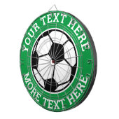 サッカーパーソナライズされたボールスポーツゲームのダーボード ダーツボード (正面右)