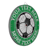 サッカーパーソナライズされたボールスポーツゲームのダーボード ダーツボード (正面左)