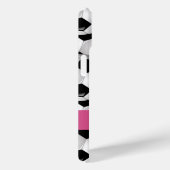 サッカーパーソナライズされたボール柄ピンク Case-Mate iPhoneケース (裏面 / 右)