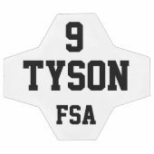 サッカーパーソナライズされたボール サッカーボール (フラット)