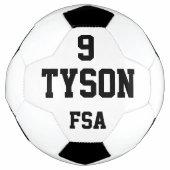 サッカーパーソナライズされたボール サッカーボール (正面)