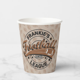 サッカーパーソナライズされたリーグチーム  紙コップ