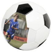 サッカーパーソナライズされた選手の写真と名前 サッカーボール (3/4)
