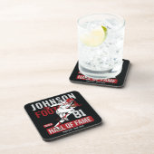 サッカーパーソナライズされた選手チーム番号スポーツ コースター (右側)