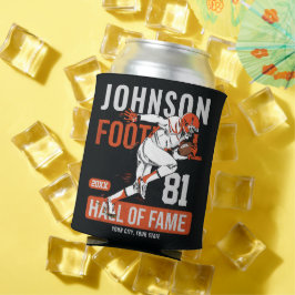 サッカーパーソナライズされた選手チーム番号スポーツ 缶クーラー