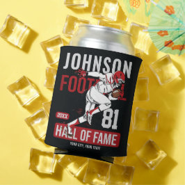 サッカーパーソナライズされた選手チーム番号スポーツ 缶クーラー