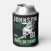 サッカーパーソナライズされた選手チーム番号スポーツ 缶クーラー (缶正面)