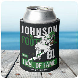 サッカーパーソナライズされた選手チーム番号スポーツ 缶クーラー