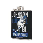 サッカーパーソナライズされた選手チーム番号 フラスク (左)