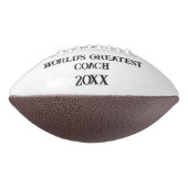 サッカーパーソナライズされた アメリカンフットボール (回転270)