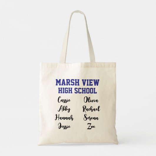 サッカーパーソナライズされた・フットボールコーチチーム トートバッグ (裏面)