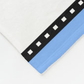 サッカーパーソナライズされた フリースブランケット (角)