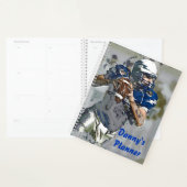 サッカーパーソナライズされた プランナー手帳 (ディスプレー)