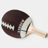 サッカーパーソナライズされた 卓球ラケット (横)
