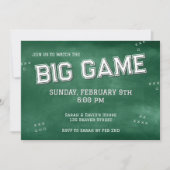 サッカーパーティの招待状 招待状 (正面)