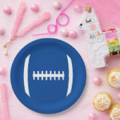 サッカーパーティーまたは宴会カスタムチームのカラースポーツ ペーパープレート (パーティー)