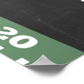 サッカーパーティーウェルカムサイン ポスター (角)