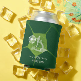 サッカーパーティースポーツゲーム日投球任意の年齢誕生日 缶クーラー