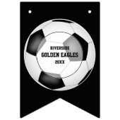 サッカーパーティーチームの宴会の旗 バンティングフラッグ (第2の旗)