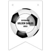 サッカーパーティーチームの宴会の旗 バンティングフラッグ (第1の旗)