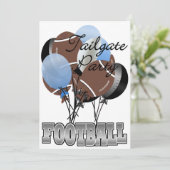 サッカーパーティーテールゲート招待状バイSRF 招待状 (スタンド正面)