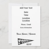 サッカーパーティーテールゲート招待状バイSRF 招待状 (裏面)