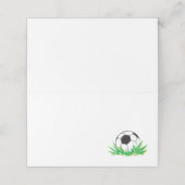 サッカーパーティー座席表 プレイスカード (外部開封)