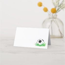 サッカーパーティー座席表 プレイスカード