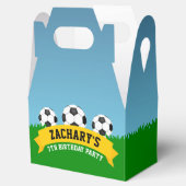 サッカーパーティー フェイバーボックス (オープン)