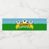 サッカーパーティー ペットボトルラベル (シングルラベル)