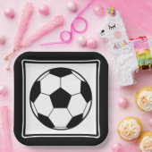 サッカーパーティー ペーパープレート (パーティー)