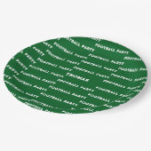 サッカーパーティー ペーパープレート (アングル)