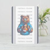 サッカーパーティー 招待状 (スタンド正面)